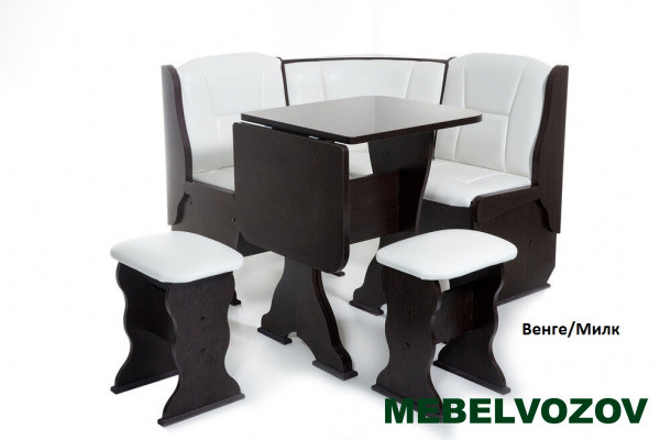 Кухонный уголок Нарцисс Ясень/Крем от магазина Мебельвозов в Нижнем Новгороде