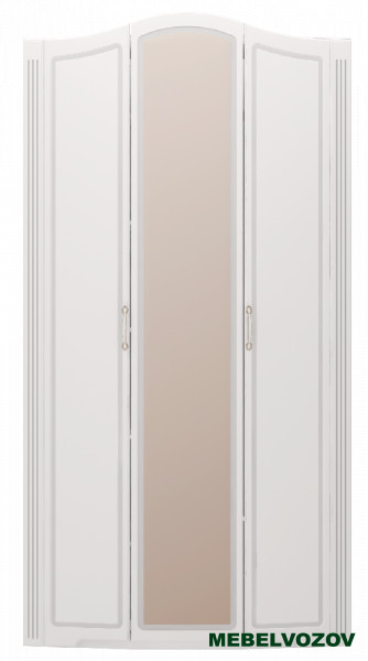 Шкаф (с зеркалом) для одежды 3-х дверный 09 Виктория от компании Мебельвозов в Нижнем Новгороде