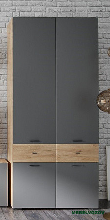 Шкаф 2-х створчатый Дублин от компании Мебельвозов в Нижнем Новгороде