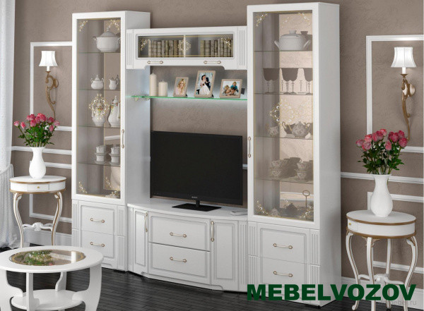 Витрина для гостиной «Виктория» 40 Шкаф для посуды от Mebelvozov в Нижнем Новгороде