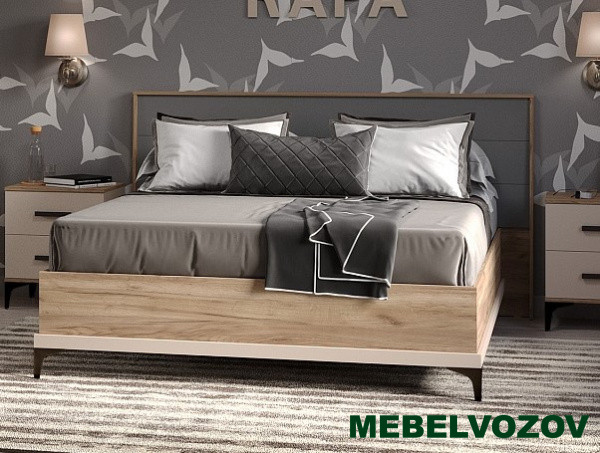 КАРА 1 Кровать со стационарным основанием (1800) от магазина Мебельвозов в Нижнем Новгороде