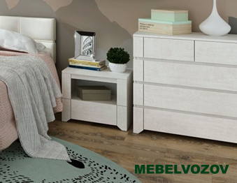Твист Комод 03 для спальни от магазина Мебельвозов в Нижнем Новгороде