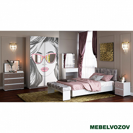 Шкаф-купе "Мемори" ШКК-01 1400_600/800 от компании Мебельвозов в Нижнем Новгороде