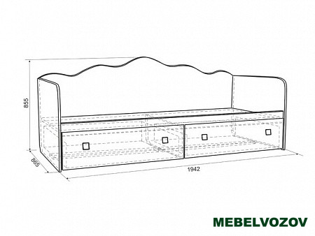 Софа Фэнтези  детальное изображение от магазина mebelvozov.ru в Нижнем Новгороде