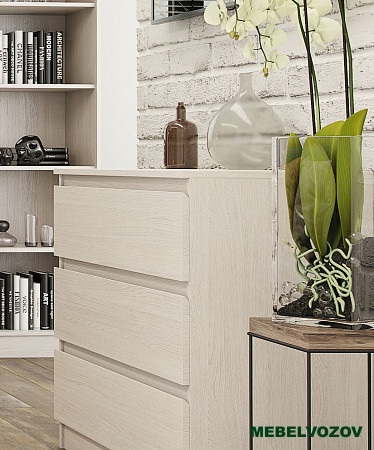 Бриз-1 Комод (3 ящика) от магазина Мебельвозов в Нижнем Новгороде