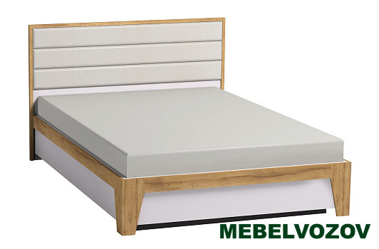фото Кровать с подъемным механизмом Айрис 306 Люкс 180х200 (Белый/Дуб Золотистый) от магазина Мебельвозов в Нижнем Новгороде Кровать с подъемным механизмом Айрис 306 Люкс 180х200 (Белый/Дуб Золотистый) от магазина Мебельвозов в Нижнем Новгороде